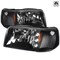 Spec-D Tuning 93-97 Ford Ranger Headlights With LED- Black 2LCLH-RAN93JM-V2-OZ - alternate 1